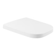 V&B Siège WC Joyce avec charnières softclose en acier inoxydable, blanc-1