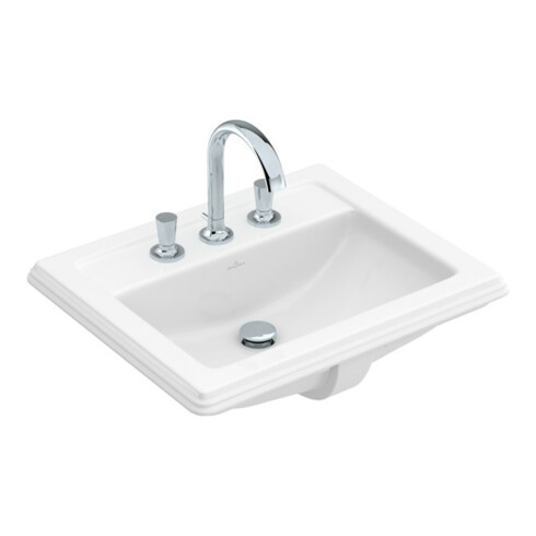 V&B Siphon avec sortie, avec bac de récupération