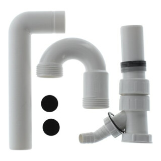 V&B Siphon commande manuelle, pour garniture de vidage