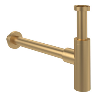 V&B Siphon universel Robinetterie 50x190x345mm, or brossé