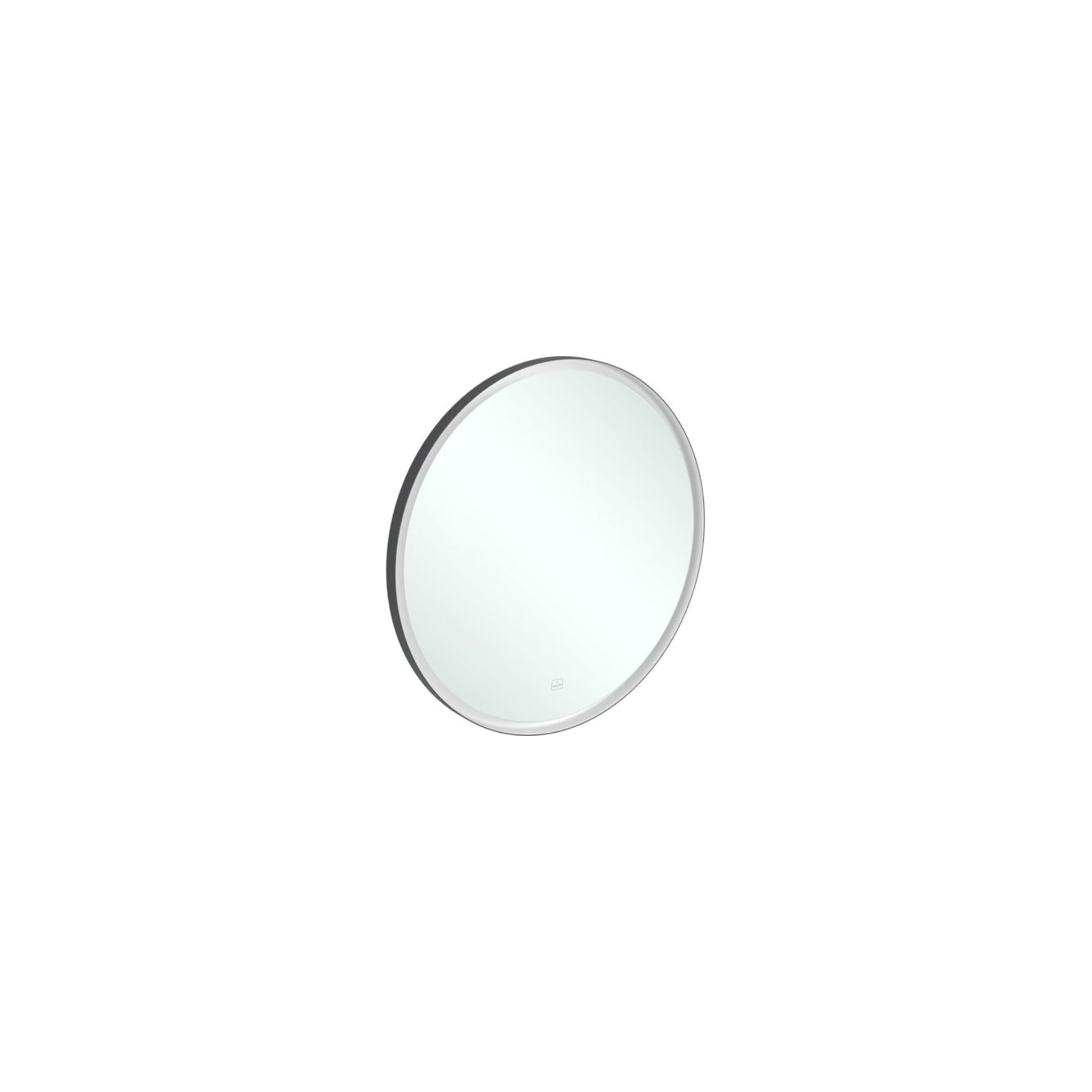 V&B Spiegel Subway 3.0 A-Ra, rd, 91x91x4,5cm, sw matt/we ma ; Villeroy & Boch