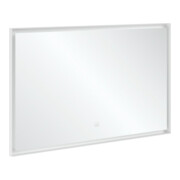 V&B Spiegel Subway 3.0 Alu-Rahmen, 120x75x4,75cm, weiß matt