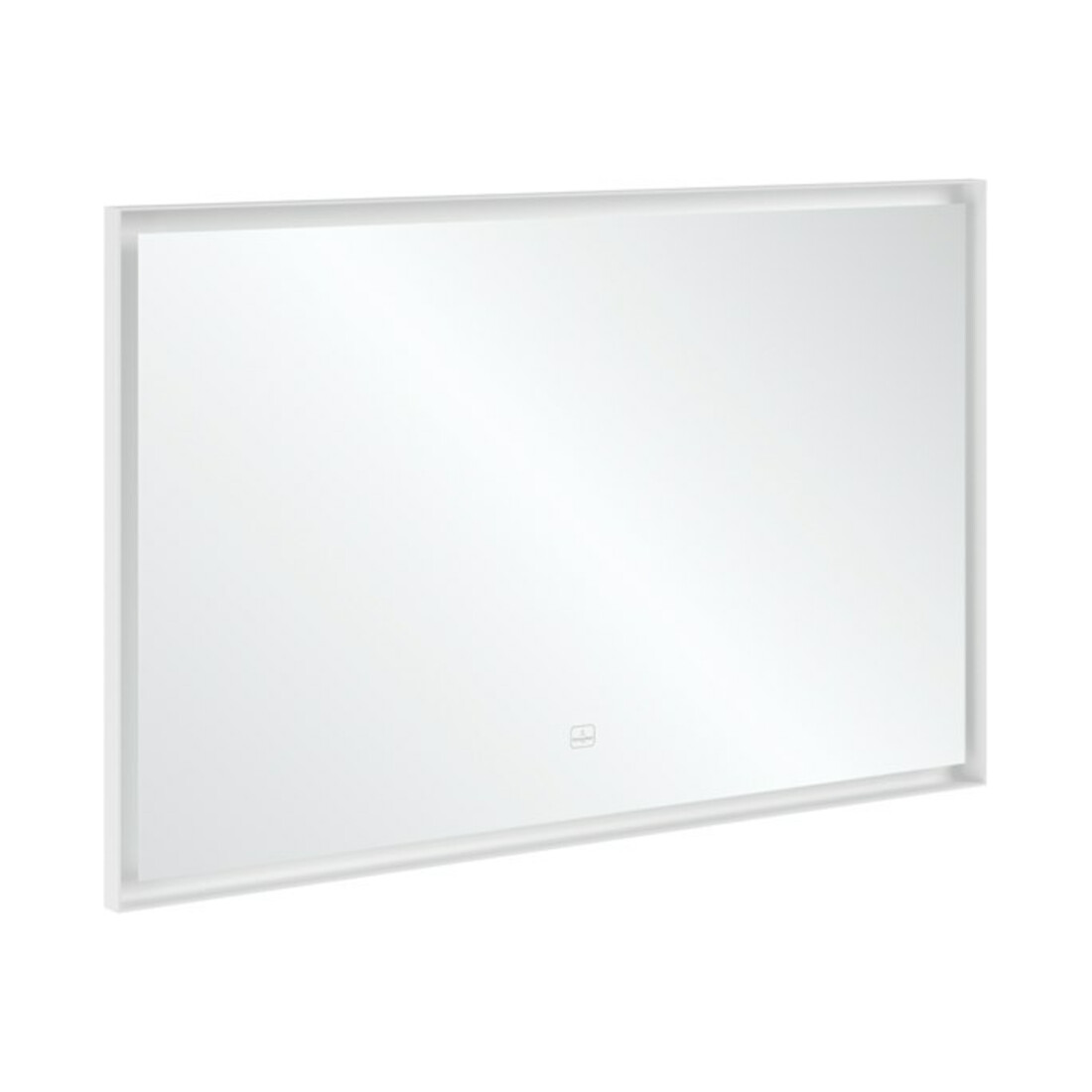 V&B Spiegel Subway 3.0 Alu-Rahmen, 120x75x4,75cm, weiß matt