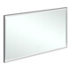 V&B Spiegel Subway 3.0 Alu-Rahmen, 130x75x4,75cm, sw matt/we ma-1