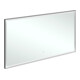 V&B Spiegel Subway 3.0 Alu-Rahmen, 140x75x4,75cm, sw matt/we ma-1