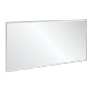 V&B Spiegel Subway 3.0 Alu-Rahmen, 160x75x4,75cm, weiß matt