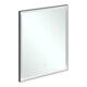 V&B Spiegel Subway 3.0 Alu-Rahmen, 65x75x4,75cm, sw matt/we ma-1