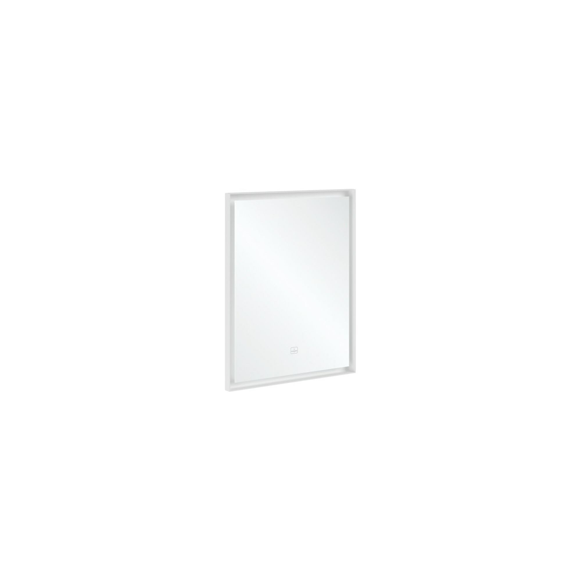 V&B Spiegel Subway 3.0 Aluminiumrahmen, 60x75x4,75cm, weiß matt ; Villeroy & Boch