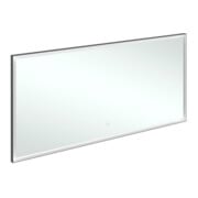 V&B Spiegel Subway 3.0 Cadre alu, 160x75x4,75cm, noir mat/we ma
