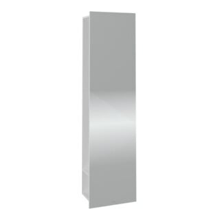 V&B Spiegelregal Subway 3.0 45x170x30cm, étagère droite, blanc pur