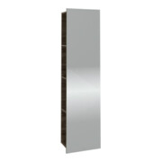 V&B Spiegelregal Subway 3.0 45x170x30cm, mit Regal links, stone oak