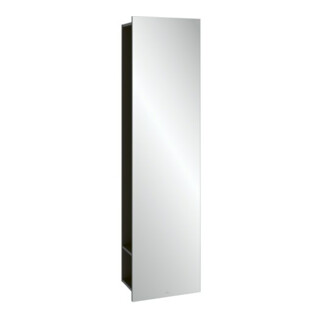 V&B Spiegelregal Subway 3.0 45x170x30cm, mit Regal rechts, graphite