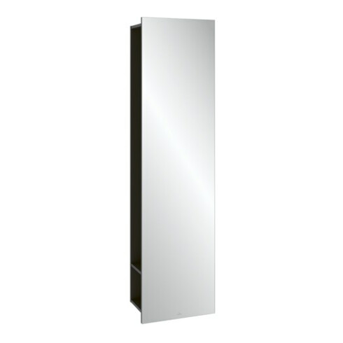 V&B Spiegelregal Subway 3.0 45x170x30cm, mit Regal rechts, graphite