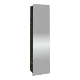 V&B Spiegelregal Subway 3.0 45x170x30cm, mit Regal rechts, stone oak