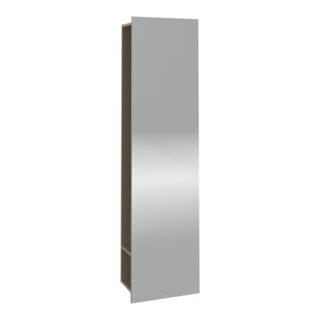 V&B Spiegelregal Subway 3.0 45x170x30cm, mit Regal rechts, taupe