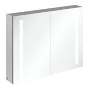 V&B Spiegelschrank MY VIEW 14 100x75x17,3cm, 26,4 W, LED, 2 portes