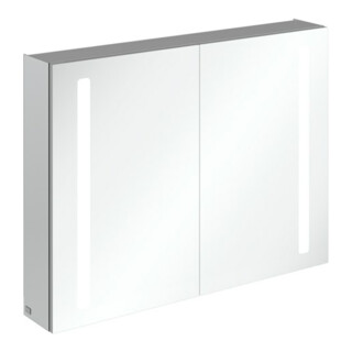 V&B Spiegelschrank MY VIEW 14 100x75x17,3cm, 26,4 W, LED, 2 Tür.