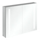 V&B Spiegelschrank MY VIEW 14 100x75x17,3cm, 26,4 W, LED, 2 Tür.-1