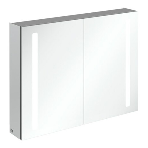 V&B Spiegelschrank MY VIEW 14 100x75x17,3cm, 26,4 W, LED, 2 Tür.