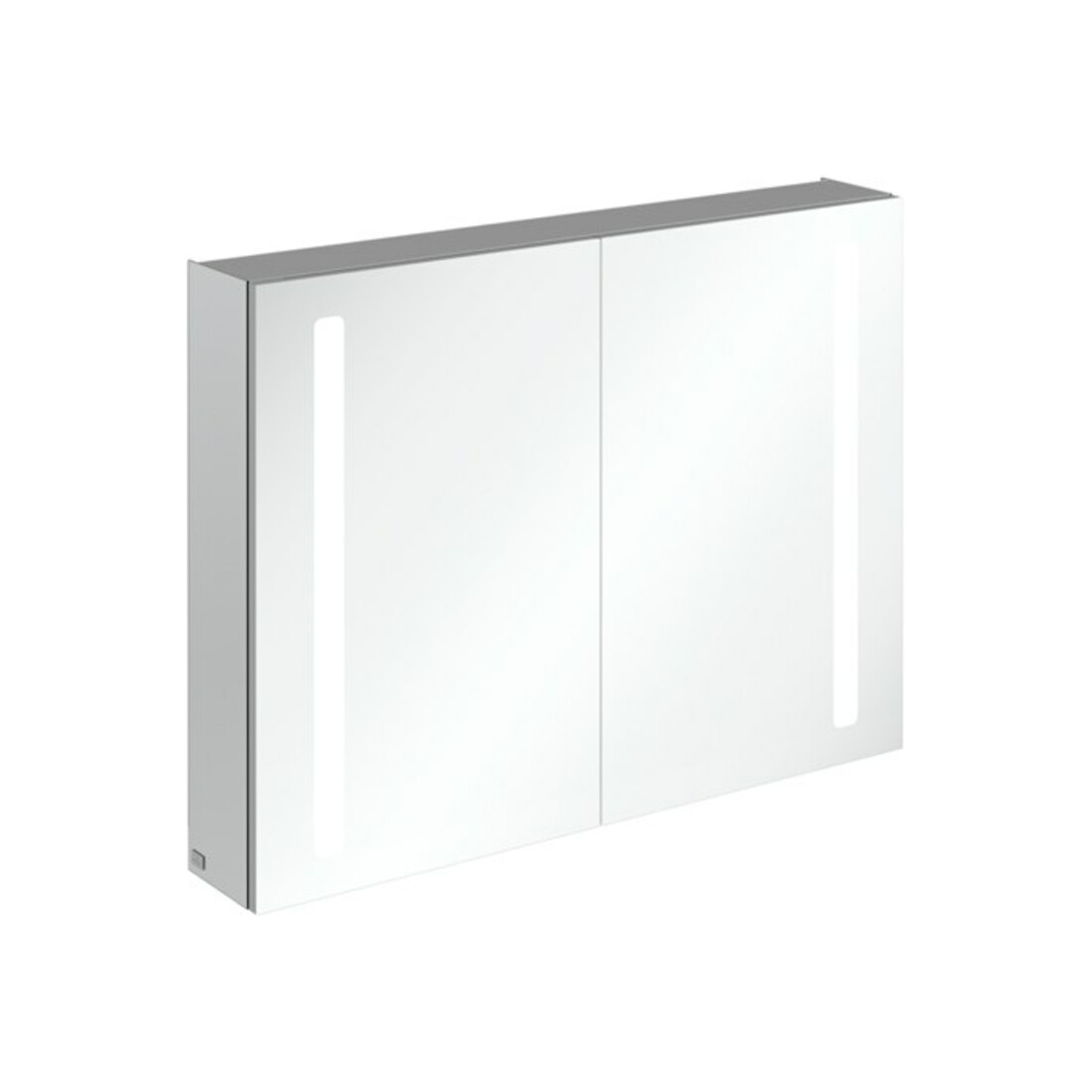 V&B Spiegelschrank MY VIEW 14 100x75x17,3cm, 26,4 W, LED, 2 Tür.