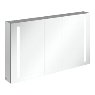V&B Spiegelschrank MY VIEW 14 130x75x17,3cm, 27,96 W, LED, 3 Tür.