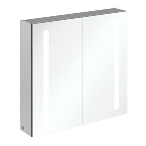 V&B Spiegelschrank MY VIEW 14 80x75x17,3cm, 24,84 W, LED, 2 Tür.