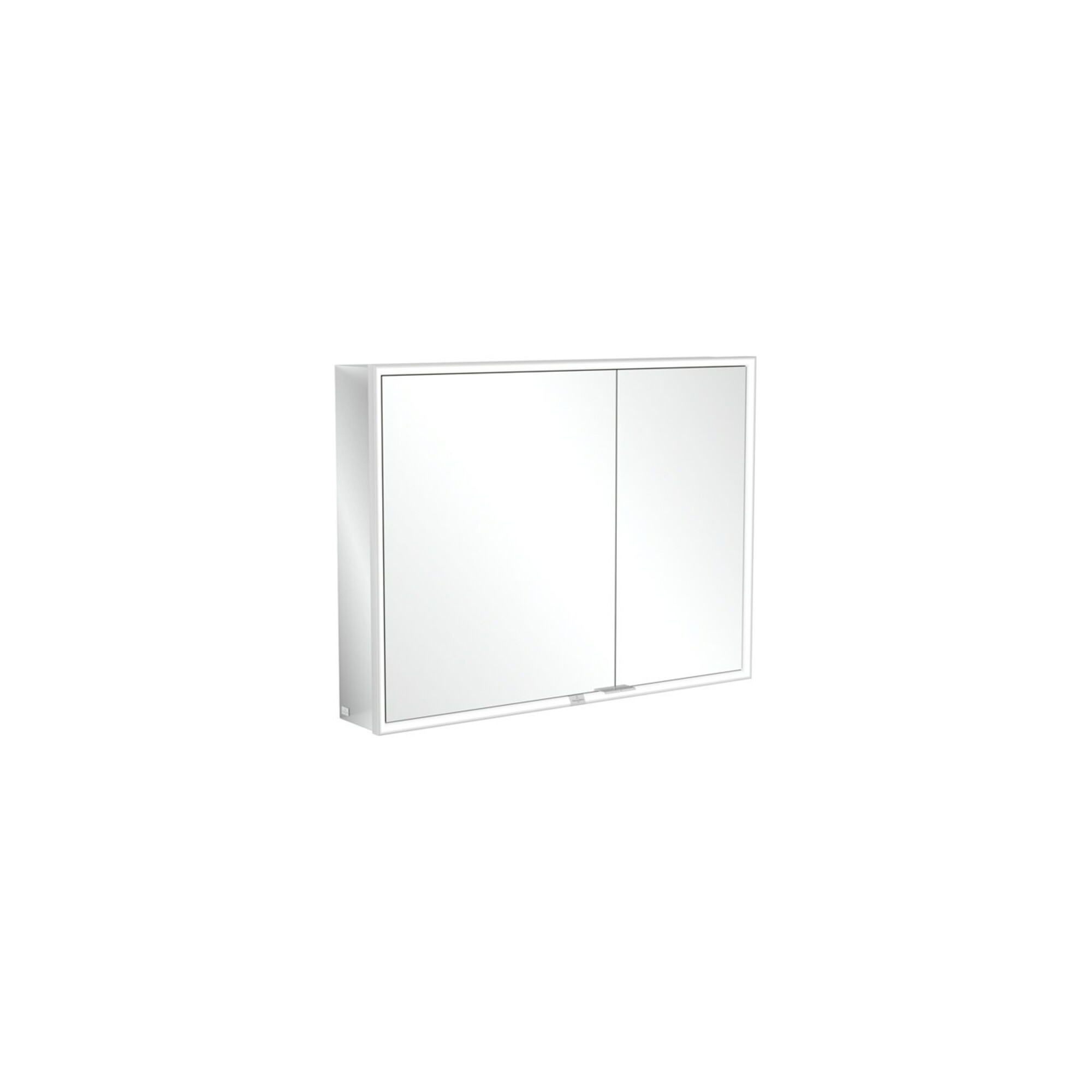 V&B Spiegelschrank MY VIEW NOW 100x75x16,8cm, LED, 2 T, Ein-/Ausschalt. ; Villeroy & Boch