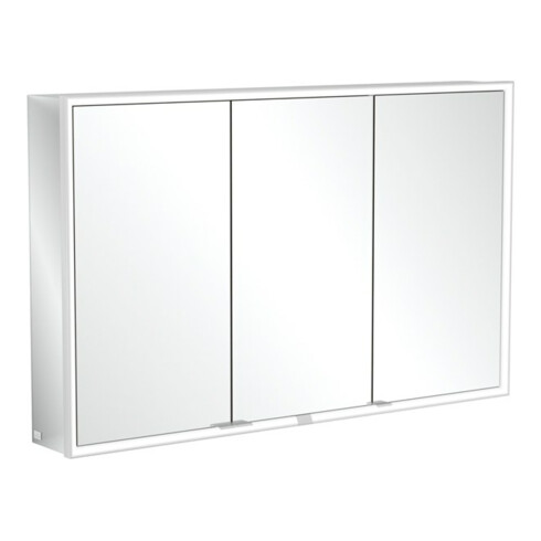 V&B Spiegelschrank MY VIEW NOW 120x75x16,8cm, LED, 3 T, Ein-/Ausschalt.