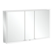 V&B Spiegelschrank MY VIEW NOW 130x75x16,8cm, LED, 3 T, Ein-/Ausschalt.