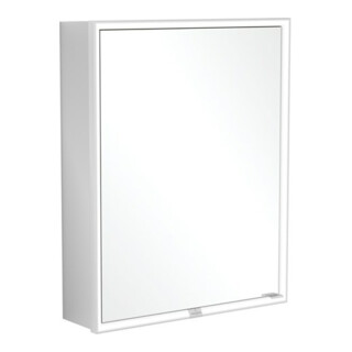 V&B Spiegelschrank MY VIEW NOW 60x75x16,8cm, Anschl li, LED, 1 T, m Sen