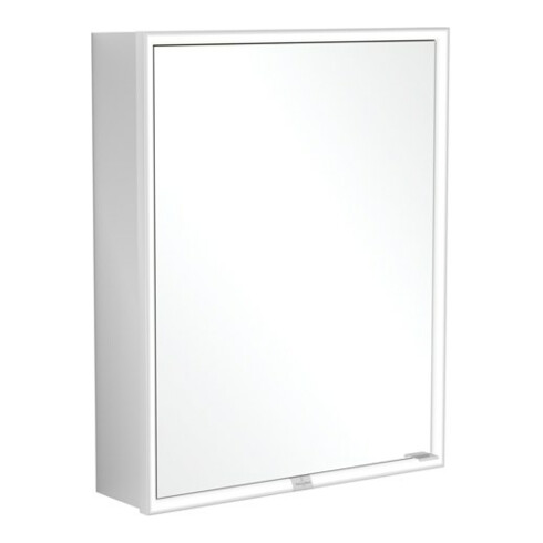 V&B Spiegelschrank MY VIEW NOW 60x75x16,8cm, Anschl li, LED, 1 T, m Sen