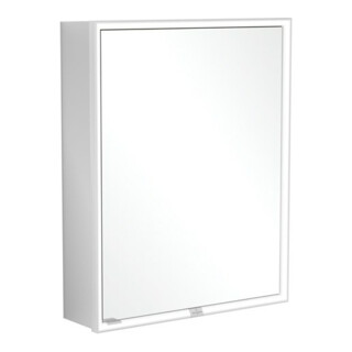 V&B Spiegelschrank MY VIEW NOW 60x75x16,8cm, Anschl R, LED, 1 T, m Sen.