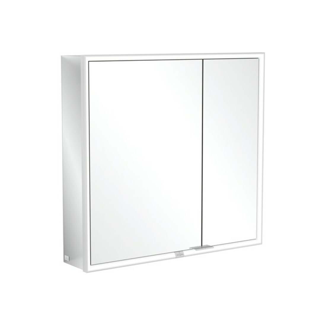 V&B Spiegelschrank MY VIEW NOW 80x75x16,8 cm, LED, 2 portes, avec capteur