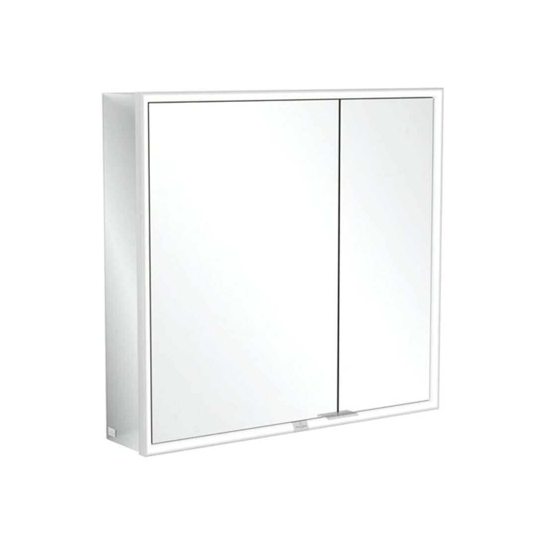 V&B Spiegelschrank MY VIEW NOW 80x75x16,8 cm, LED, 2 portes, marche/arrêt