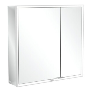 V&B Spiegelschrank MY VIEW NOW 80x75x16,8cm, LED, 2 Tür., m Sensor