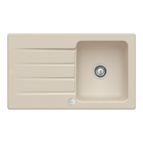 V&B Spüle Architectura 50 m Abl.garn, Exzenter, almond CeramicPlus