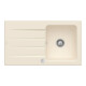 V&B Spüle Architectura 50 m Abl.garn, Exzenter, ivory CeramicPlus-1