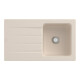 V&B Spüle Architectura 50 m Abl.garn, Hand., ivory CeramicPlus-1