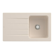 V&B Spüle Architectura 50 m Abl.garn, Hand., ivory CeramicPlus