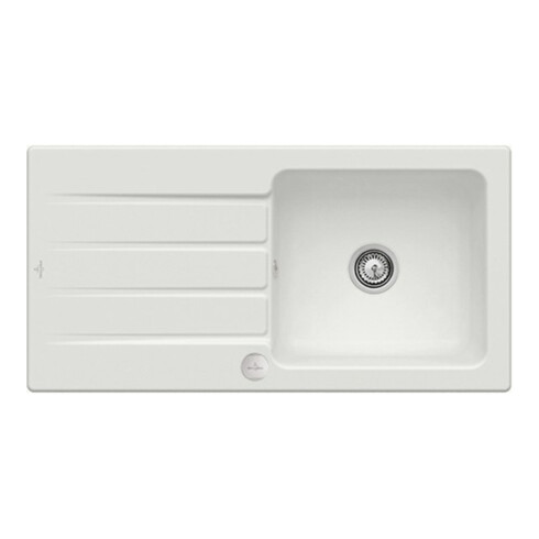 V&B Spüle Architectura 60 m Abl.garn, Exzenter, steam CeramicPlus