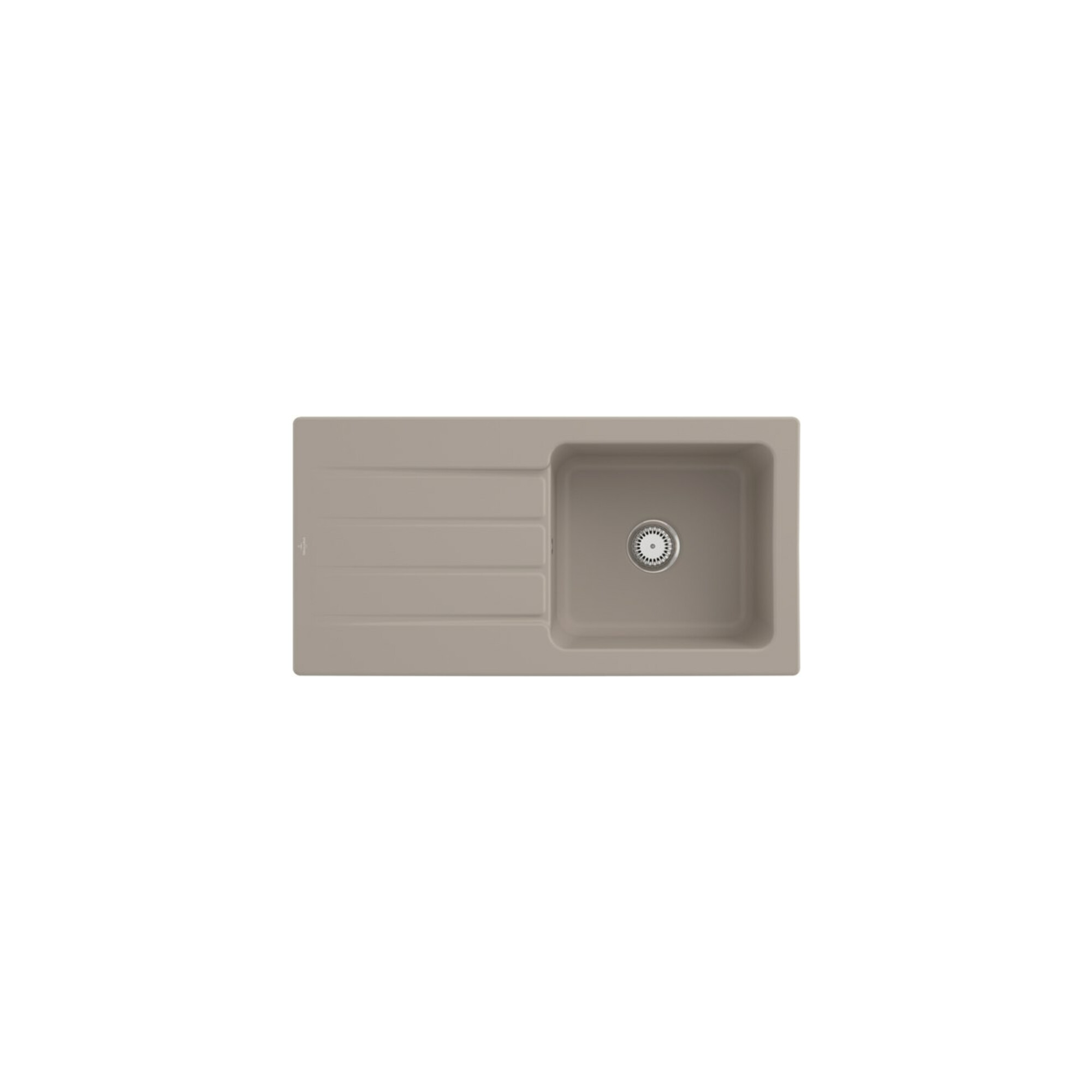 V&B Spüle Architectura 60 m Abl.garn, Hand., almond CeramicPlus ; Villeroy & Boch