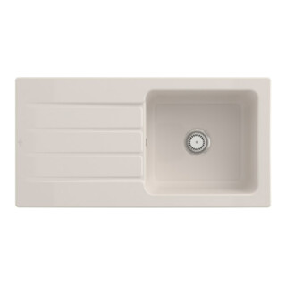 V&B Spüle Architectura 60 m Abl.garn, Hand., crema CeramicPlus