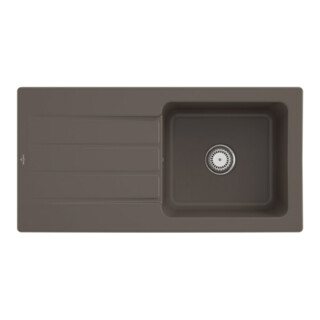 V&B Spüle Architectura 60 m Abl.garn, Hand., timber CeramicPlus