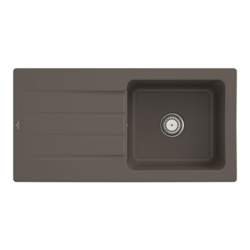 V&B Spüle Architectura 60 m Abl.garn, Hand., timber CeramicPlus