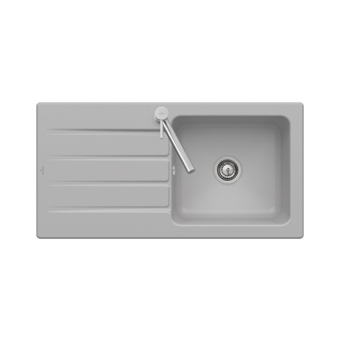 V&B Spüle Architectura 60 Spülbecken, snow white CeramicPlus