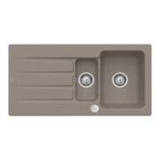 V&B Spüle Architectura 60 XR m Abl.garn, rd m Exzenter, timber C-plus