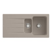 V&B Spüle Architectura 60 XR m Abl.garn, rd m Hand., almond C-plus
