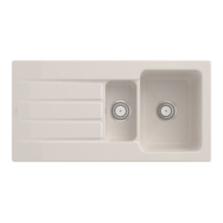 V&B Spüle Architectura 60 XR m Abl.garn, rd m Hand., crema C-plus
