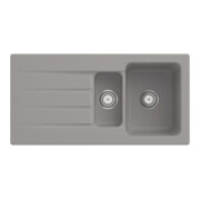 V&B Spüle Architectura 60 XR m Abl.garn, rd m Hand., fossil C-plus