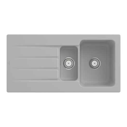 V&B Spüle Architectura 60 XR m Abl.garn, rd m Hand., steam C-plus